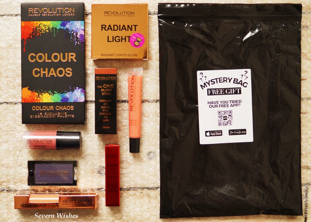 Makeup Revolution Mystery Bag Reveal Severn Wishes Blog