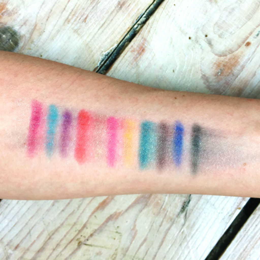 Swatches Smudged