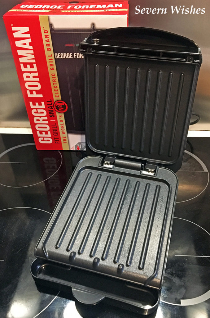 Argos Tester Review the George Foreman Fit Grill. A Great Grill Ideal A Small | Severn Wishes Blog