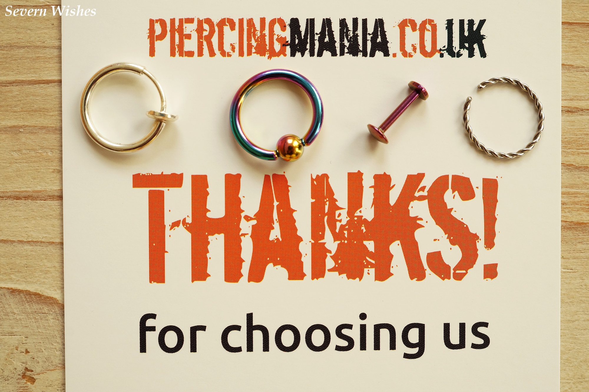 Piercing Mania Review and Product Testing | Severn Wishes Blog
